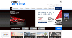 Desktop Screenshot of alma-acura.com